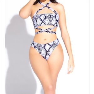 Brand new snake skin swimsuit!